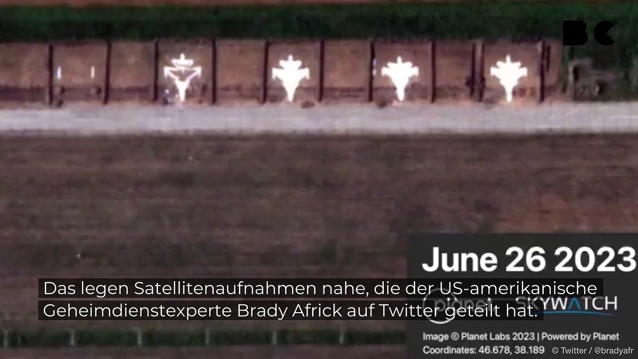 Russen versuchen ukraine mit kampfjet-attrappen zu verwirren!