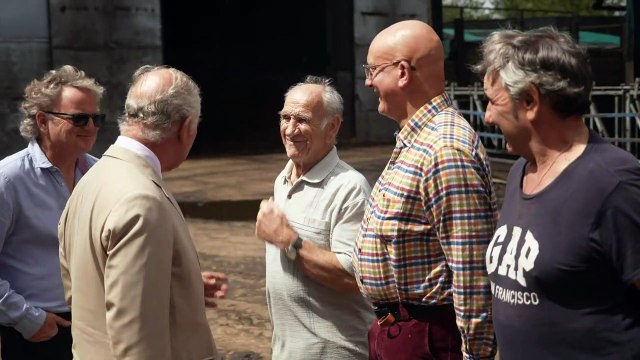 Good King Wensleydale: Charles visits cheese producing farm