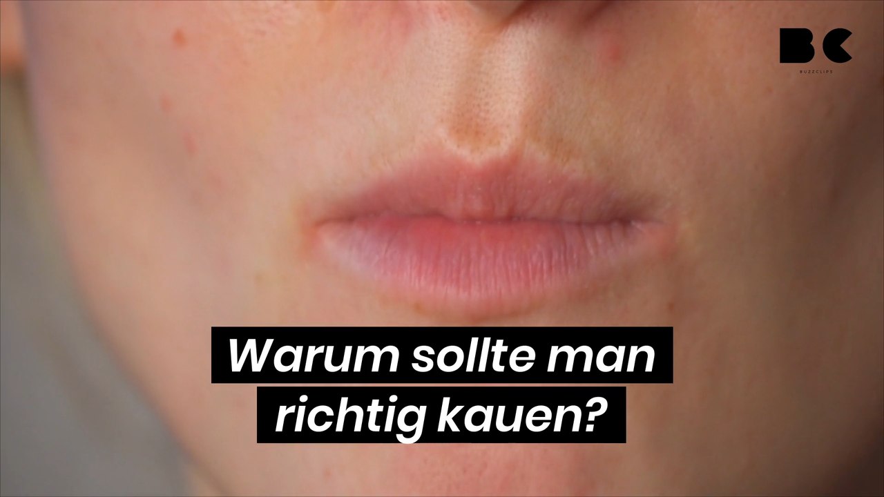 Warum sollte man richtig kauen?