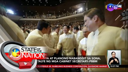 Mga polisiya at planong nabanggit sa SONA, idedetalye ng mga cabinet secretary--PBBM | SONA