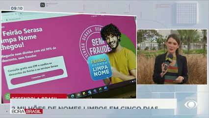 Mais 2 milhões de nomes limpos em 5 dias com o Desenrola Brasil