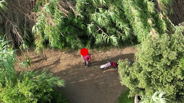Incendi, drone individua piromane in Calabria. Le immagini