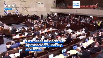 El Parlamento de Israel aprueba la primera ley de la polémica reforma judicial