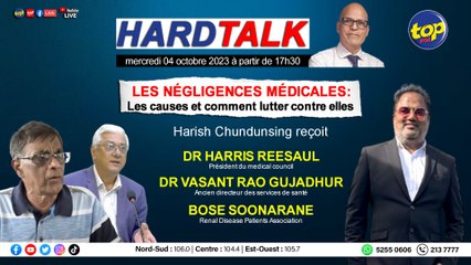 Hardtalk, les négligences médicales : les causes et comment lutter contre elles.