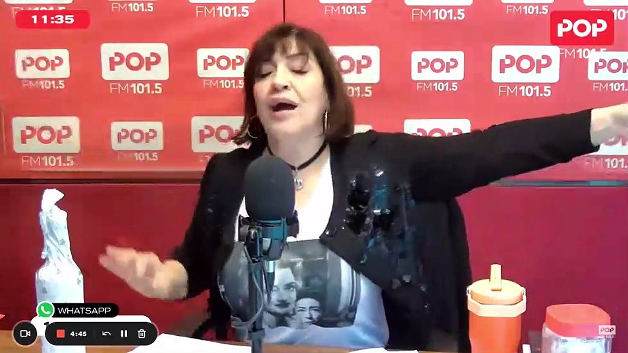 La Negra Vernaci se enojó en la radio y revoleó los auriculares