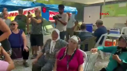 Tension entre les écologistes et la gendarmerie lors des travaux d'extension de la mine de charbon à İkizköy