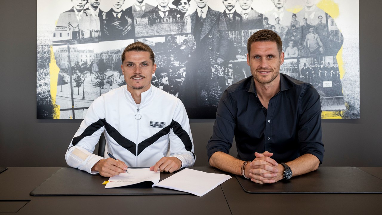 Erste Worte als Dortmunder: Sabitzer will 'nach dem Höchsten streben'