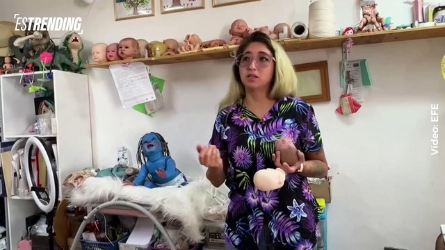 Una mexicana crea bebés hiperrealistas para conservar los rostros de los niños recién nacidos