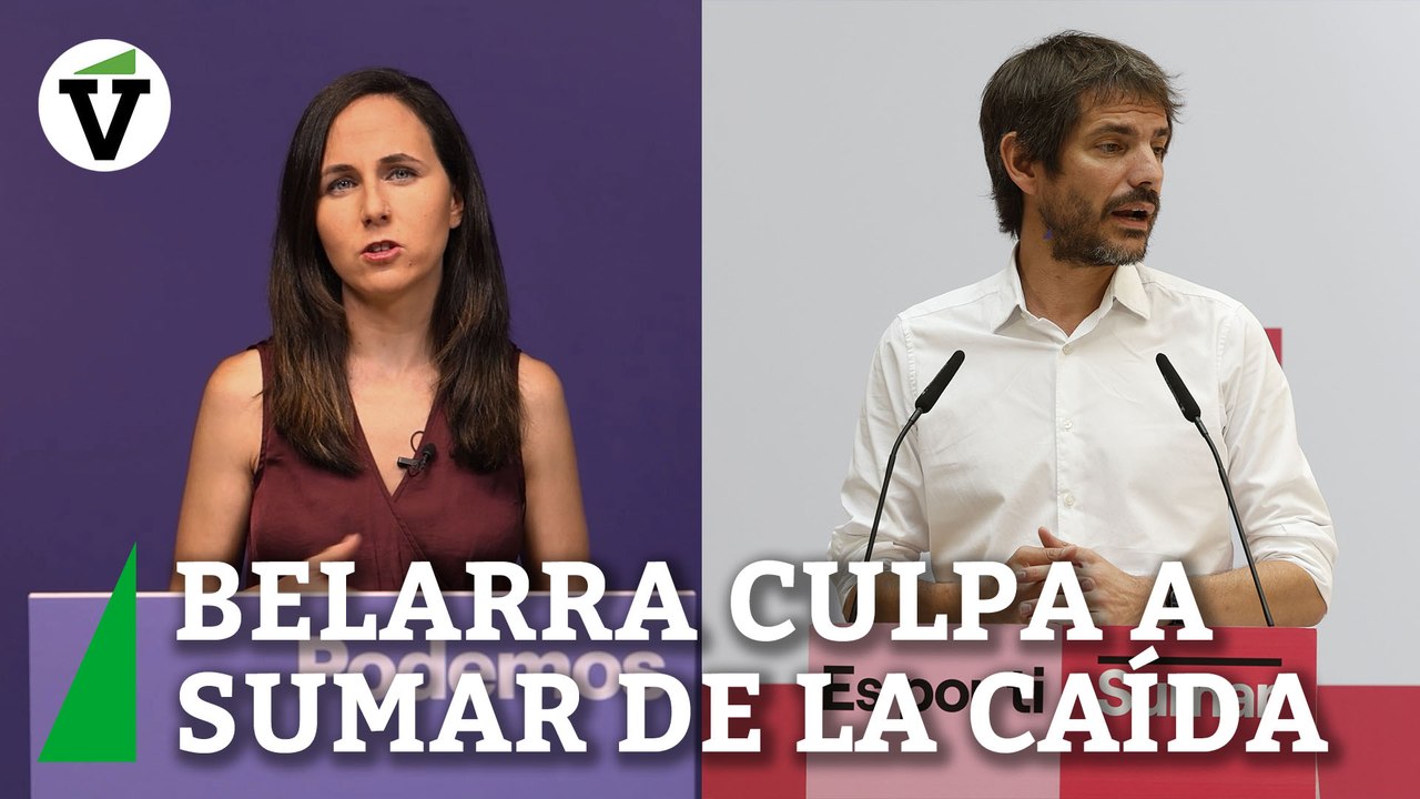 Primer choque entre Podemos y Sumar tras las elecciones: "Invisibilizarnos no ha funcionado"