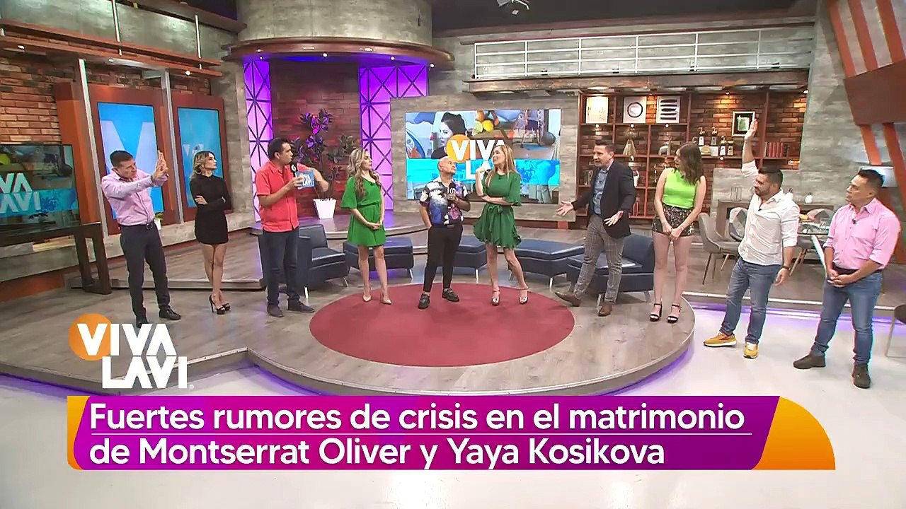 Rumores de crisis en el matrimonio de Montserrat Oliver y Yaya Kosikova