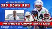 Patriots Camp Battles: 3rd Down Running Back - Who Fills the Role?
