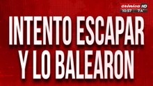 Caso Lucas y Lautaro: detuvieron y balearon al comisario Centurión