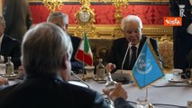 Mattarella incontra il segretario generale dell'Onu Guterres