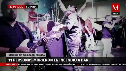 Hombre llegó en auto y lanzó bomba molotov: así fue el ataque en bar de Sonora