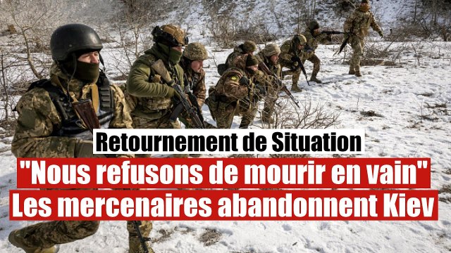 Des mercenaires étrangers désertent les rangs de l'armée ukrainienne