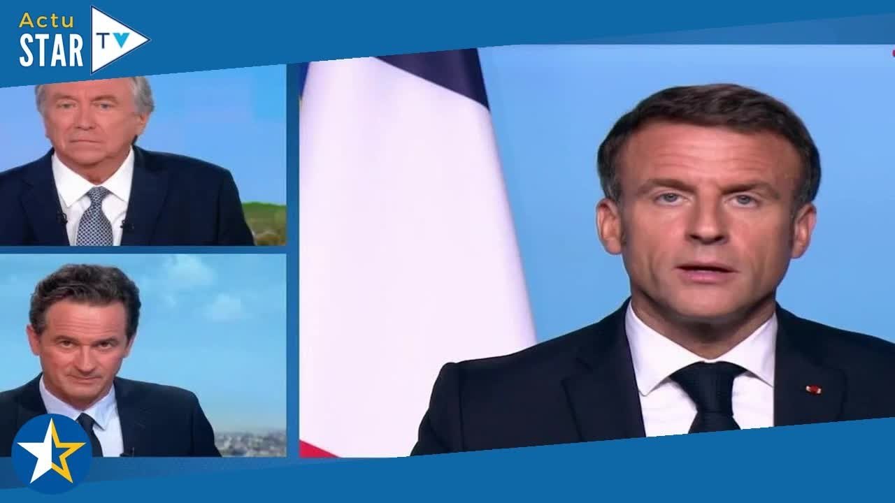 Interview d'Emmanuel Macron : "Dans les conditions...", cet aveu tardif de Jacques Legros et Nathana
