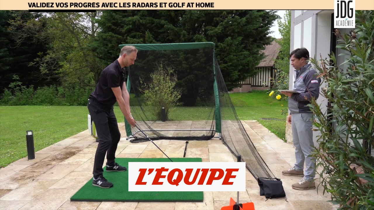 Validez vos progrès avec les radars et Golf at Home - Golf - Academie