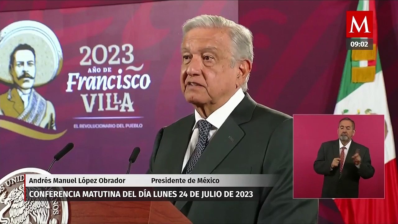 AMLO acusa mentalidad privatizadora de "una persona" del bloque conservador