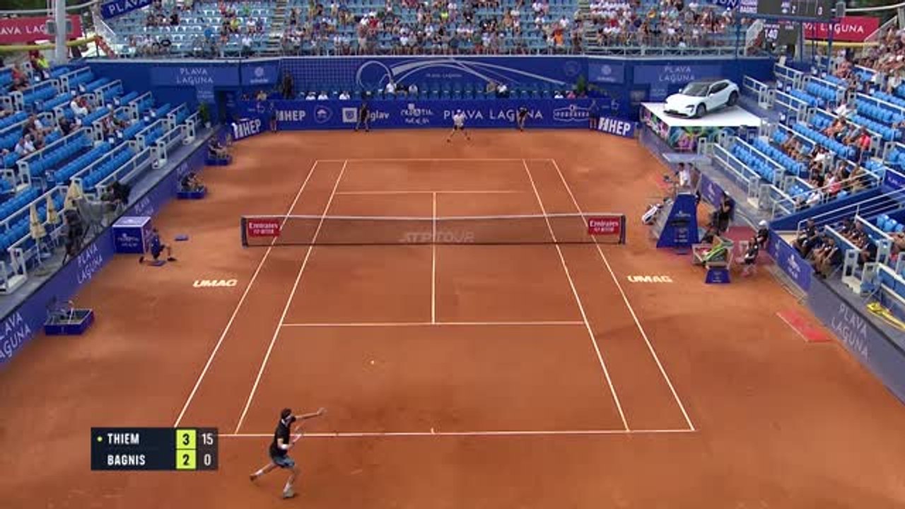 Highlights: Thiem meistert Auftakthürde in Umag