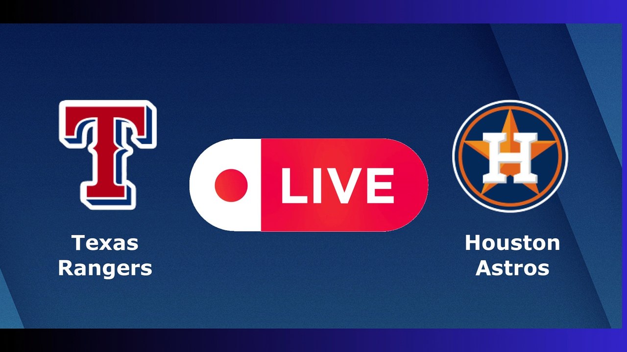 Rangers vs Astros en live streaming : MLB