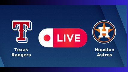Rangers vs Astros en live streaming : MLB
