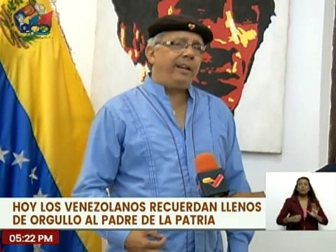 Venezolanos recuerdan llenos de orgullo al Padre de la Patria