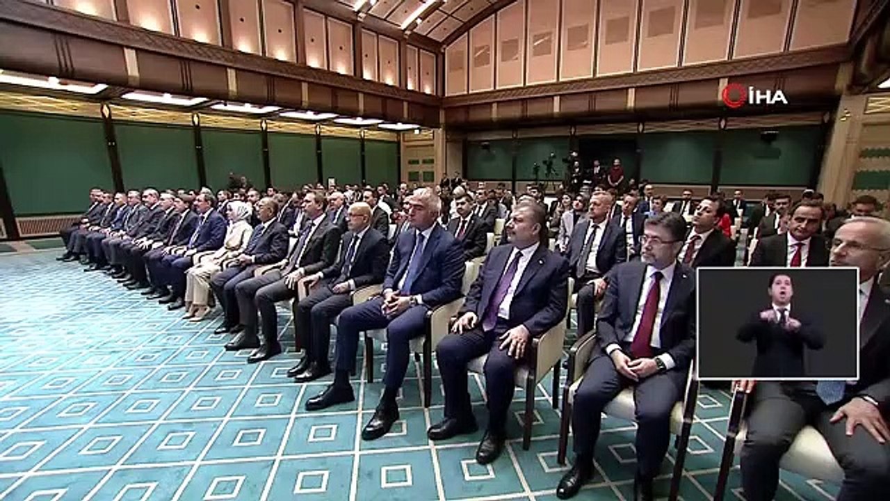 Président Erdoğan： ＂Nous voulons consolider le succès que nous avons obtenu lors des élections du 14 mai et du 28 mai avec les élections des administrations locales du 31 mars 2024＂