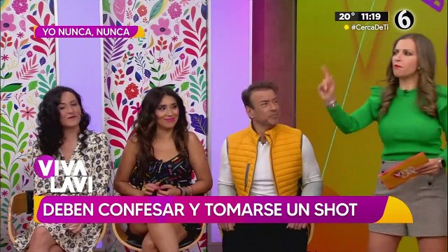 Conductores confiesan sus intimidades en el juego de Yo Nunca Nunca