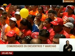 Pueblo caraqueño ratifica su compromiso con la patria y el Presidente Nicolás Maduro