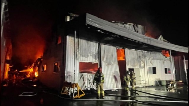 파주 필름 제조 공장에서 불...한때 '대응 1단계' / YTN