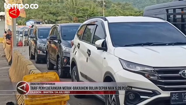 Tarif Penyeberangan Merak-Bakauheni Naik 5,26 Persen Mulai Bulan Depan