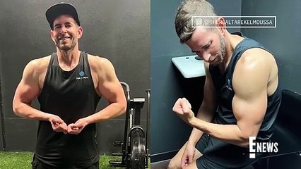 Tarek El Moussa Flexes & Show Off His Fitness Transformation _ E! News