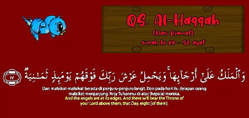 69. QS. Al-Haqqah Kenyataan (Hari Kiamat) surah ke 69 - 52 ayat