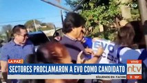 Organizaciones sociales proclamaron Morales como candidato a la presidencia 2025.