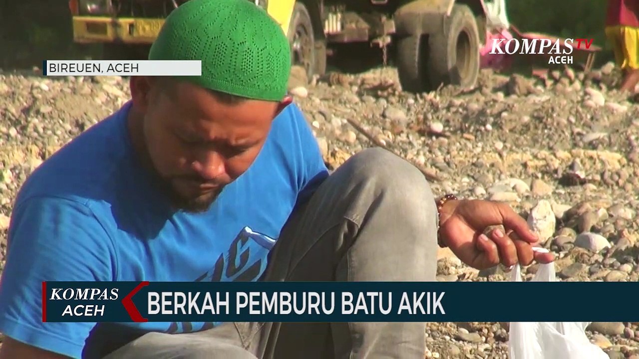 Musim Kemarau Membawa Berkah Bagi Pemburu Batu Akik