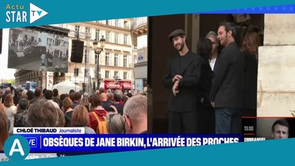 Obsèques de Jane Birkin : la femme de Ben Attal très en retard, ce geste qui ne passe pas inaperçu (