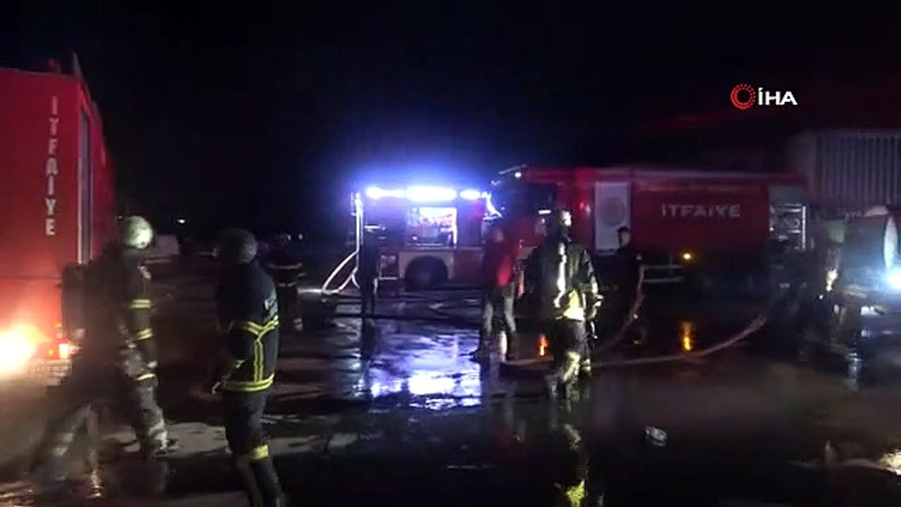 L'incendie de déchets chimiques a été maîtrisé en 3 heures environ