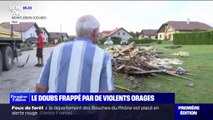 Orages: des dizaines de maisons endommagées dans la commune de Montlebon, dans le Doubs