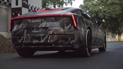 Polestar 5 prototype at Goodwood Festival of Speed