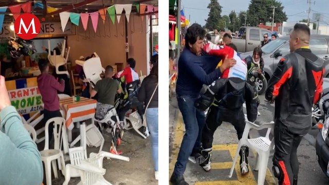 Violenta riña de motociclistas en Tres Marías: La policía no llega pese a la llamada de emergencia