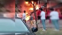 Arnavutköy'de sigara izmaritinden çıkan yangın 6 katlı iki binaya sıçradı