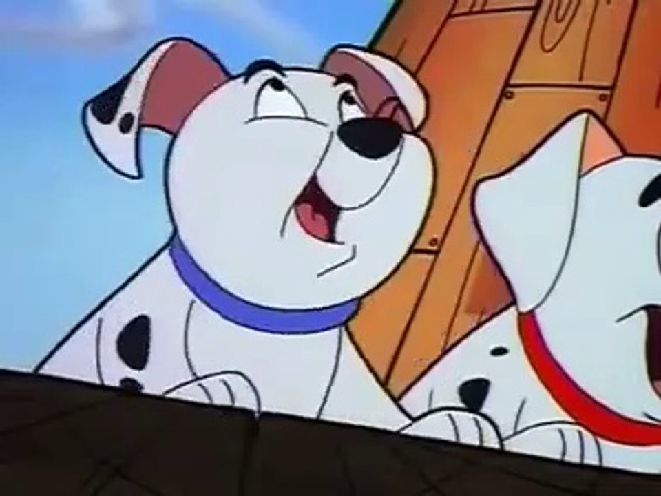 101 Dalmatians Season 2 Episode 49 1/2 dog food day afternoon,   Disney dog animation