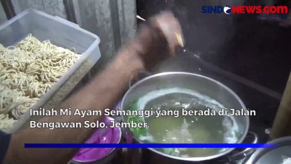 Rasakan Lezatnya Mi Ayam Semanggi yang Jadi Buruan Malam di Jember 🍜