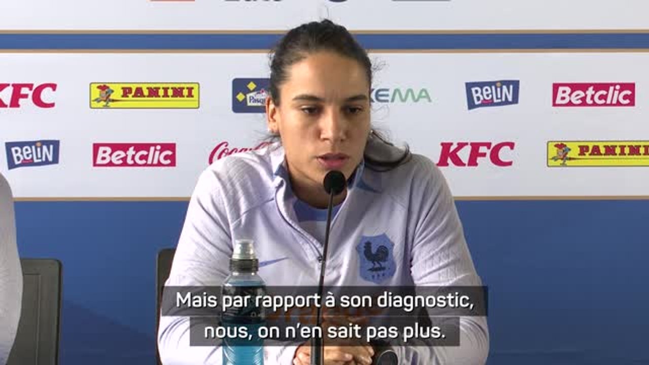 France - Majri : "Wendie Renard a un petit pépin au mollet"