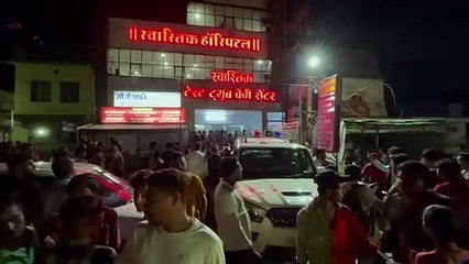 The teenager got injured after colliding with the buffalo..