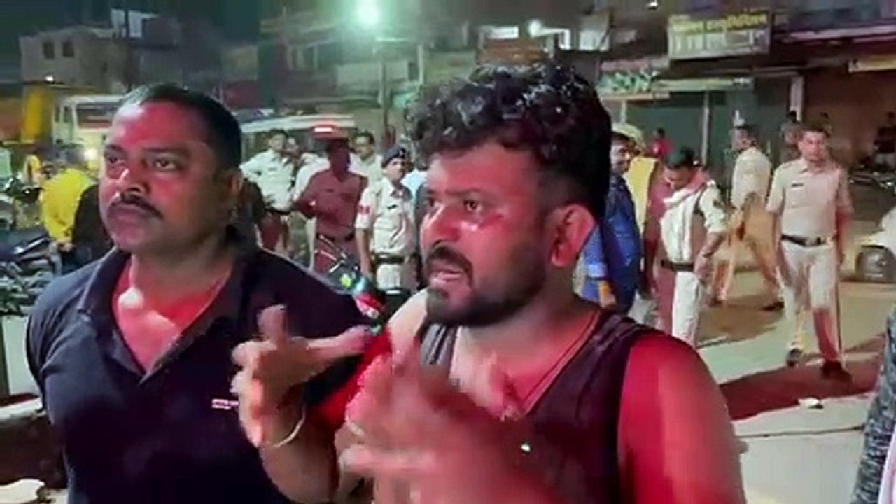 The teenager got injured after colliding with the buffalo..