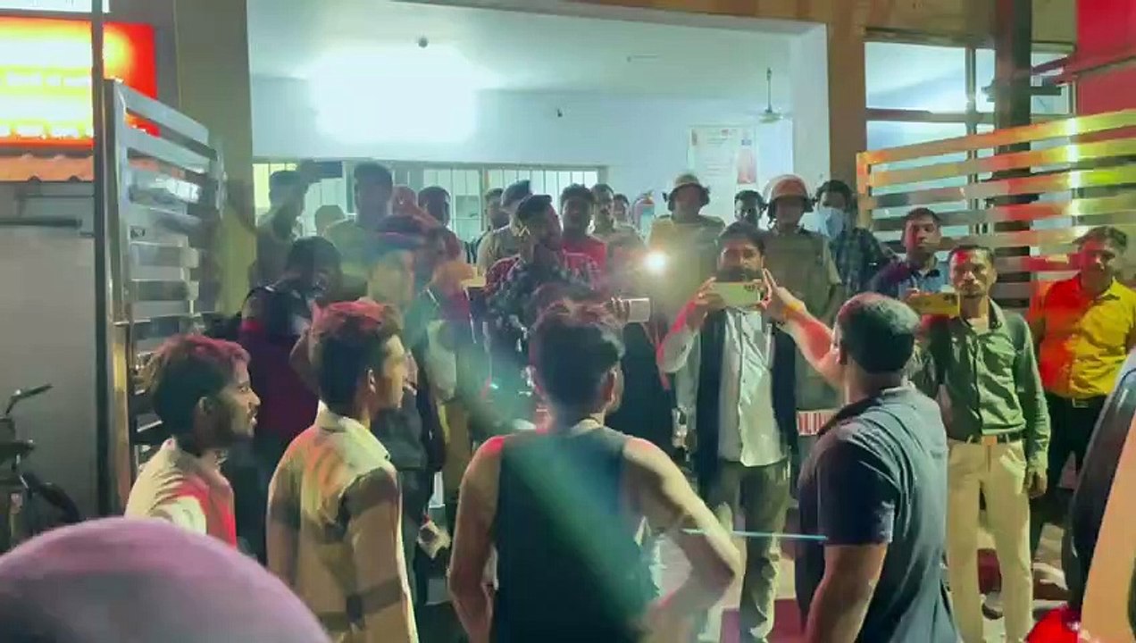 The teenager got injured after colliding with the buffalo..