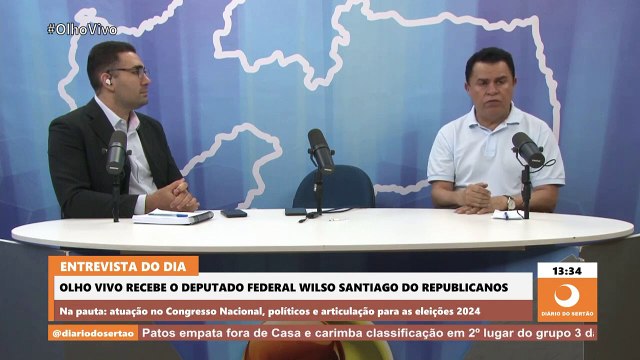 Wilson Santiago não vê ‘problema nenhum’ em participar de solenidades com Leninha Romão em Uiraúna