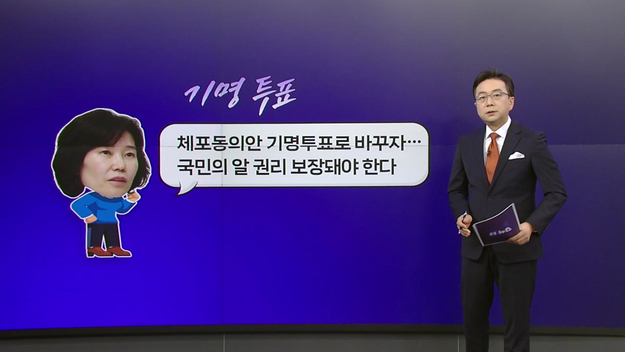 '체포안 기명투표 혁신위 제안' 후폭풍..."좌표 찍기" vs "책임 정치" [앵커리...