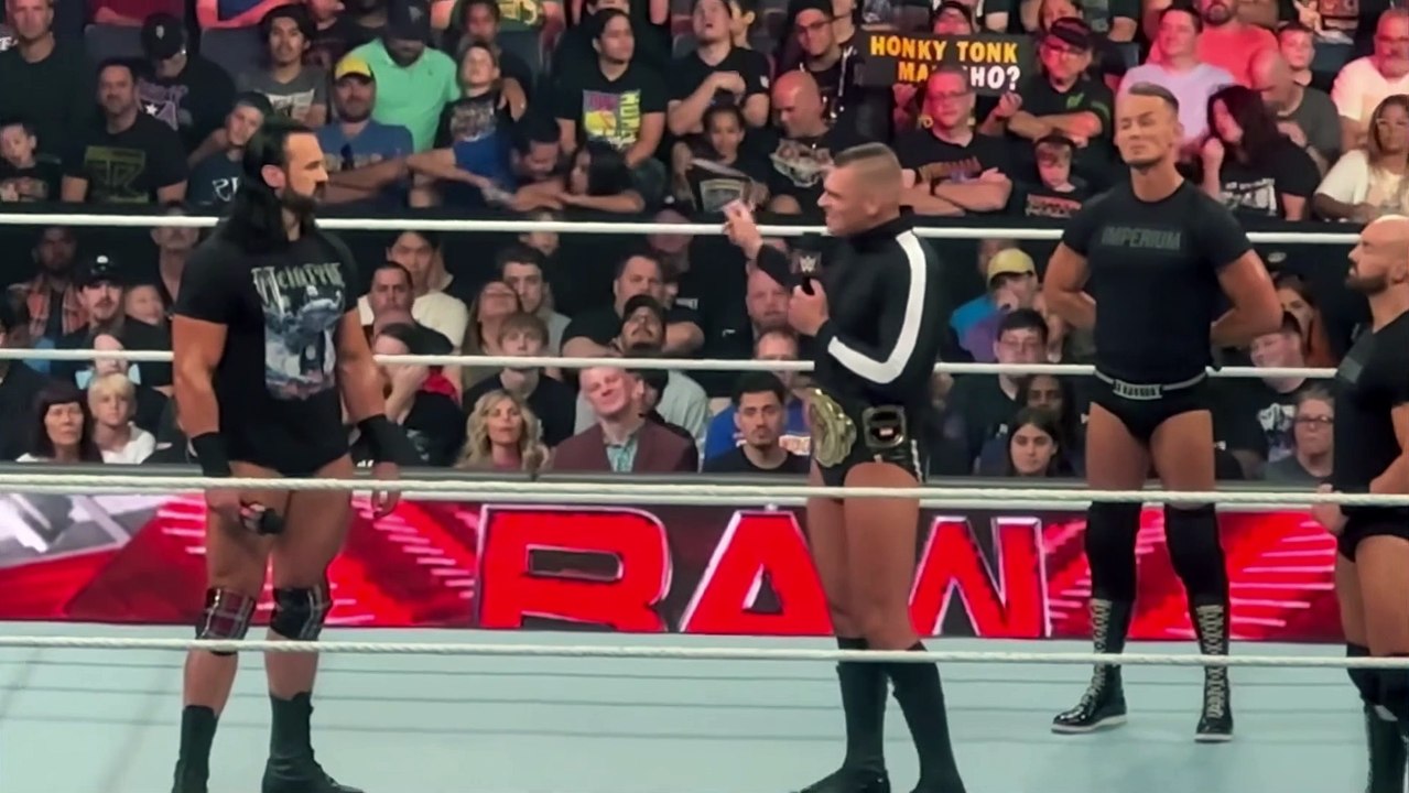 Drew McIntyre challenges Gunther to an Intercontinental Title Match at Summerslam - WWE Raw 7/24/23